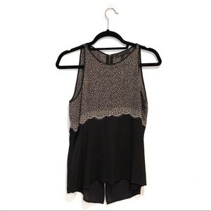 BCBGMaxAzria Caralyn Sleeveless Blouse